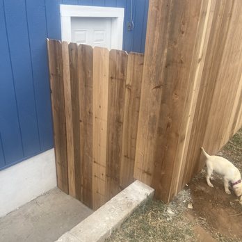 Larry's Fence - Fence for ADU unit. - Fences & Gates Near Me