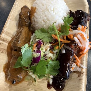 Bengal Barbecue - Banyan beef (spicy) and pork belly - Barbeque Near Me - Anaheim, California