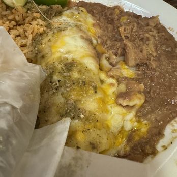 El Azteca Mexican - Green Enchilada - Mexican Near Me - Fairfield, California