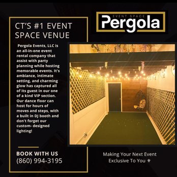 Pergola Events - Venues & Event Spaces Near Me - New Britain, Connecticut Pergola Events - Venues & Event Spaces Near Me - New Britain, Connecticut