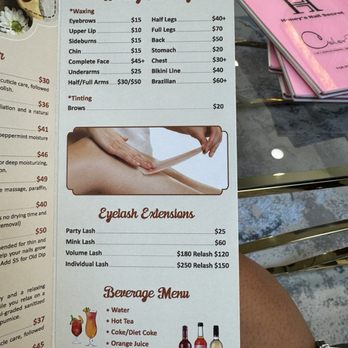 Inspire Nail Bar - Menu - Nail Salons Near Me - Washington, DC, District of Columbia Inspire Nail Bar - Menu - Nail Salons Near Me - Washington, DC, District of Columbia