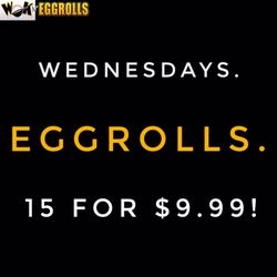 Wok N Eggrolls - Every Wednesday Special