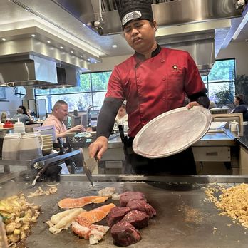 Sakura - Our chef. Oct 4, 2025. Needs more experience in not overdoing the soy sauce on rice - Japanese Near Me - St. George, Utah Sakura - Our chef. Oct 4, 2025. Needs more experience in not overdoing the soy sauce on rice - Japanese Near Me - St. George, Utah
