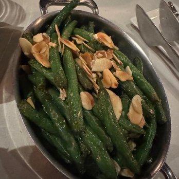 Bourbon Steak Orange County - Green Beans with almond - Steakhouses Near Me - Dana Point, California Bourbon Steak Orange County - Green Beans with almond - Steakhouses Near Me - Dana Point, California