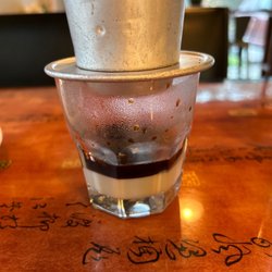 The Roots Vietnamese Restaurant & Coffee - Vietnamese coffee in the making