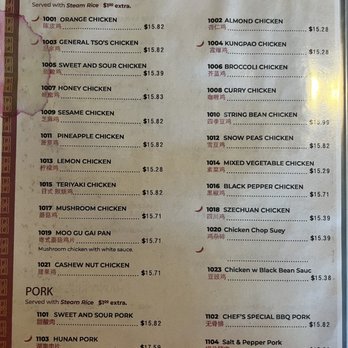 The Kirin Hut - Menu 2024.5 - Chinese Near Me - Lancaster, California