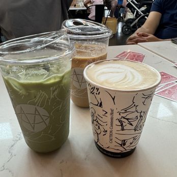 The Commons - Matcha latte, caffe latte, iced coffee - American Near Me - Greenville, South Carolina The Commons - Matcha latte, caffe latte, iced coffee - American Near Me - Greenville, South Carolina