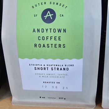 Andytown Coffee Roasters - Short Strand Beans - Coffee & Tea Near Me - San Francisco, California Andytown Coffee Roasters - Short Strand Beans - Coffee & Tea Near Me - San Francisco, California