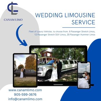 Canam Limo - Wedding Limo Service - Limos Near Me - Burlington, Ontario Canam Limo - Wedding Limo Service - Limos Near Me - Burlington, Ontario