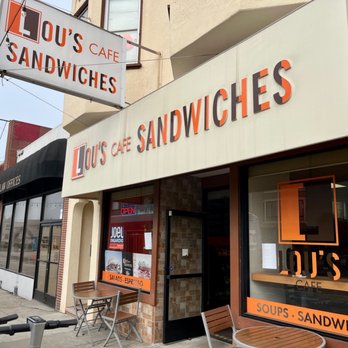 Lou's Cafe - the outside of a restaurant - Breakfast & Brunch Near Me - San Francisco, California
