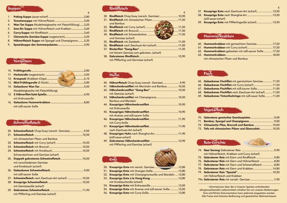 Menu photo 2 Sommerpalast Oerlinghausen, NW Menu photo 2 Sommerpalast Oerlinghausen, NW
