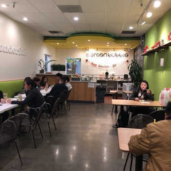 Mr Green Bubble - They bought the space next door and made it a dining room, so spacious - Bubble Tea Near Me - Union City, California