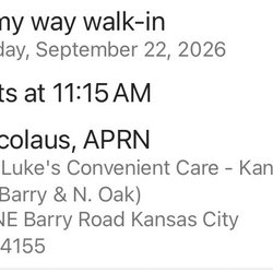 Saint Luke's Convenient Care - Barry Road