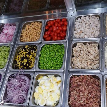 Lancaster Salad Company - Our salad bar! Prepped fresh every Market day. - Salad Near Me - Lancaster, Pennsylvania Lancaster Salad Company - Our salad bar! Prepped fresh every Market day. - Salad Near Me - Lancaster, Pennsylvania