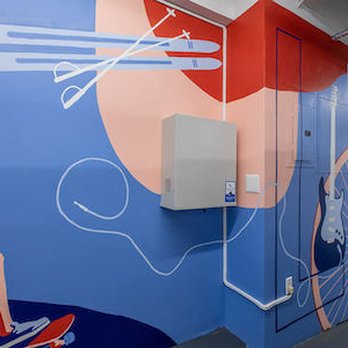 Local Locker Storage - Mural at Local Locker Storage - 186 Montague St - Self Storage Near Me - New York, New York Local Locker Storage - Mural at Local Locker Storage - 186 Montague St - Self Storage Near Me - New York, New York