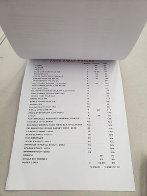 Menu photo 5 Epic Taproom Auckland, AUK
