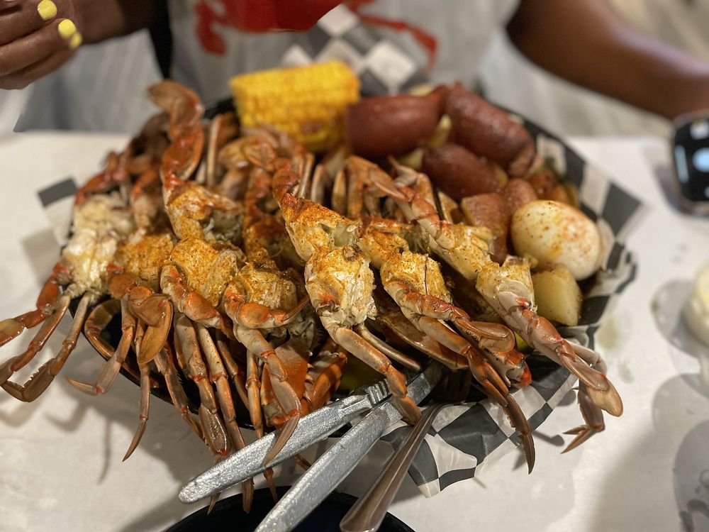 Food from Mr. Shuck's Seafood