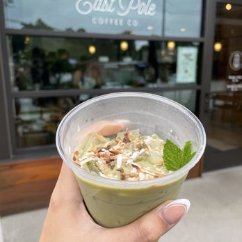 East Pole - Matcha/Mint/Coconut seasonal drink - Coffee Roasteries Near Me - Atlanta, Georgia