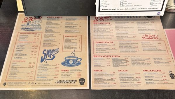 Menu photo 1 27 Club Coffee Cleveland, OH Menu photo 1 27 Club Coffee Cleveland, OH