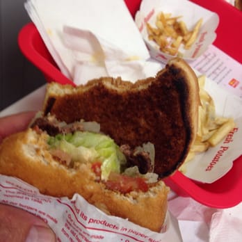 In-N-Out Burger - Burnt bun ruined taste of burger - Burgers Near Me - Salinas, California In-N-Out Burger - Burnt bun ruined taste of burger - Burgers Near Me - Salinas, California