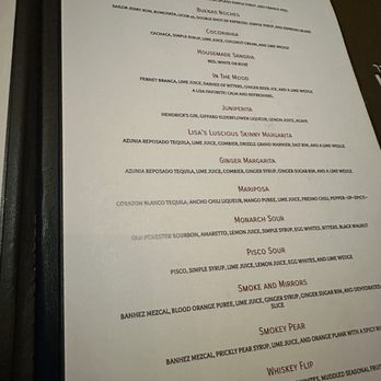 Mariposa Latin Inspired Grill - Cocktail menu - Latin American Near Me - Sedona, Arizona Mariposa Latin Inspired Grill - Cocktail menu - Latin American Near Me - Sedona, Arizona