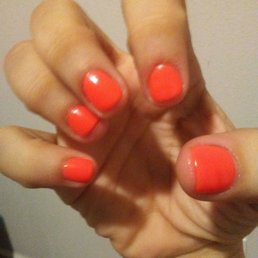 Beautiful job on my hands and feet. price was $45 for pedicure (amazing and they didn't rush even though they were closing) and gel manicure