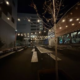 Outside seating