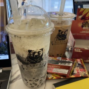 Daboba @ Kearny Mesa - Black sesame frap - Bubble Tea Near Me - San Diego, California Daboba @ Kearny Mesa - Black sesame frap - Bubble Tea Near Me - San Diego, California