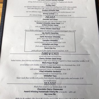The Cove - Seafood Near Me - Leland, Michigan