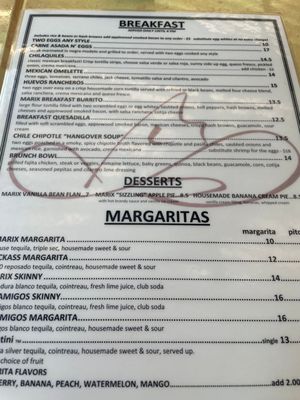 Menu photo 5 Marix Tex Mex Cafe West Hollywood, CA Menu photo 5 Marix Tex Mex Cafe West Hollywood, CA
