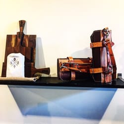 Utah Knife Shop - Some of our knife rolls and cutting boards from 5 loves 2 fish.