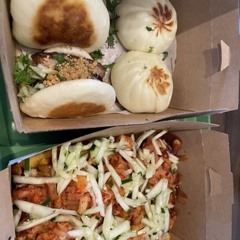 Bao'd Up - Sunset Valley - Pork Belly, Juicy Pork, Kimchi Fries - Asian Fusion Near Me - Sunset Valley, Texas Bao'd Up - Sunset Valley - Pork Belly, Juicy Pork, Kimchi Fries - Asian Fusion Near Me - Sunset Valley, Texas