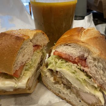 Italian Riviera - Breaded chicken cutlet & Split Pea soup - Cheese Shops Near Me - Waldwick, New Jersey