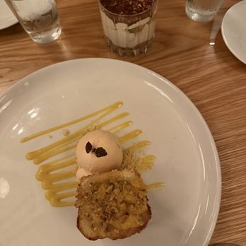 Marmo - Tiramisu & lemon olive oil cake - Italian Near Me - Houston, Texas Marmo - Tiramisu & lemon olive oil cake - Italian Near Me - Houston, Texas