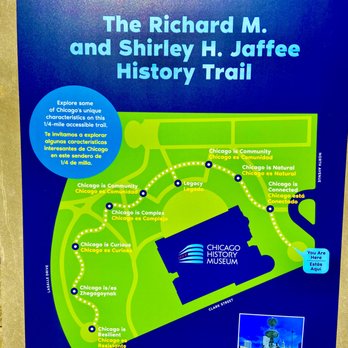Chicago History Museum - Map of the October 2021 History Walking Trail... - Museums Near Me - Chicago, Illinois