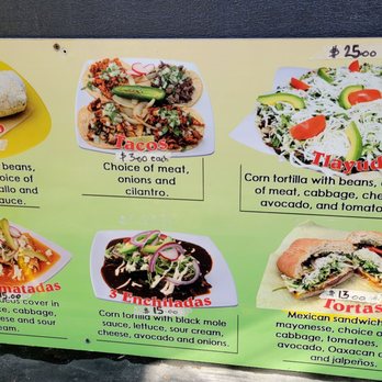 Tehuana Oaxacan Cusine - Menu - Food Trucks Near Me - Portland, Oregon Tehuana Oaxacan Cusine - Menu - Food Trucks Near Me - Portland, Oregon