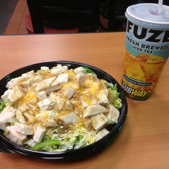 Subway - Double chicken chopped salad FTW! - Sandwiches Near Me - Anaheim, California