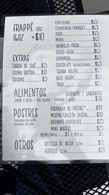 Menu photo 1 Café de Casa Cafetería Córdoba, VER Menu photo 1 Café de Casa Cafetería Córdoba, VER