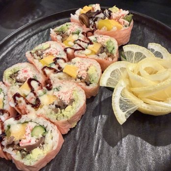 Sushi Badaya - Chef made me a personal roll when I informed him I couldn't eat anything raw. - Sushi Bars Near Me - Highland Park, Illinois Sushi Badaya - Chef made me a personal roll when I informed him I couldn't eat anything raw. - Sushi Bars Near Me - Highland Park, Illinois