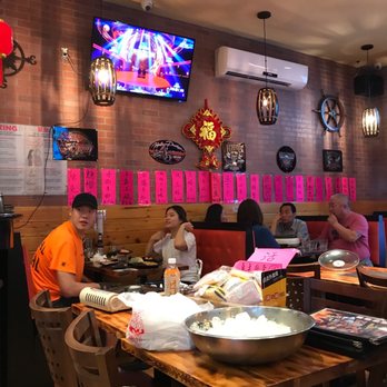 San Feng Restaurant - A view from the inside of the late might killer in to go Chinese food. Great for a post Citi Field adventure. - Chinese Near Me - Flushing, New York