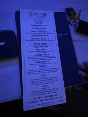 Menu photo 5 American Social Boca Raton, FL