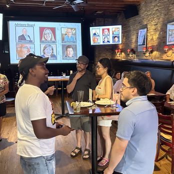 Jefferson Tap & Grille - Screens visible standing or sitting great ambiance - Bars Near Me - Chicago, Illinois