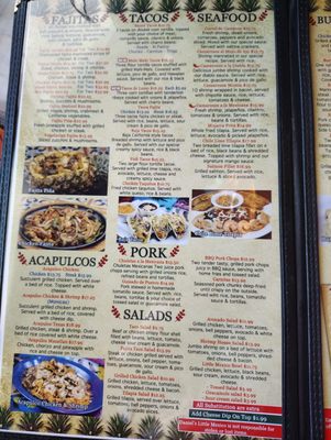 Menu photo 4 Daniel's Little Mexico Louisville, KY