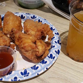 Panda Dumpling - Wings and fruit tea. - Bubble Tea Near Me - Vienna, Virginia