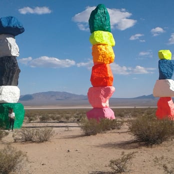 Seven Magic Mountains - Public Art Near Me - Las Vegas, Nevada