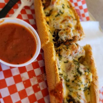 The Pizza Dude - Meatball Sandwich - Pizza Near Me - Dallas, Texas