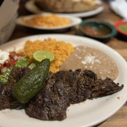 El Aguila Honduran Kitchen - Carne Asasa Carne Asada Carne Asada very delicious . Highly recommend