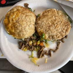 El Mariache - Dry steak gorditas