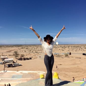 Salvation Mountain - Indira on top of the world! - Landmarks & Historical Buildings Near Me - Niland, California Salvation Mountain - Indira on top of the world! - Landmarks & Historical Buildings Near Me - Niland, California