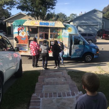 Kona Ice of Fairfield - Front door service.  um... how can I not rate them 5 stars?!? - Shaved Ice Near Me